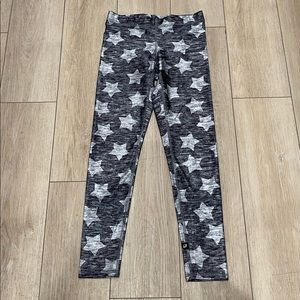Terez Heathered Star Print Legging